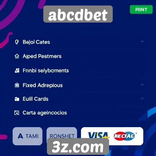 Métodos de pagamento disponíveis no abcdbet